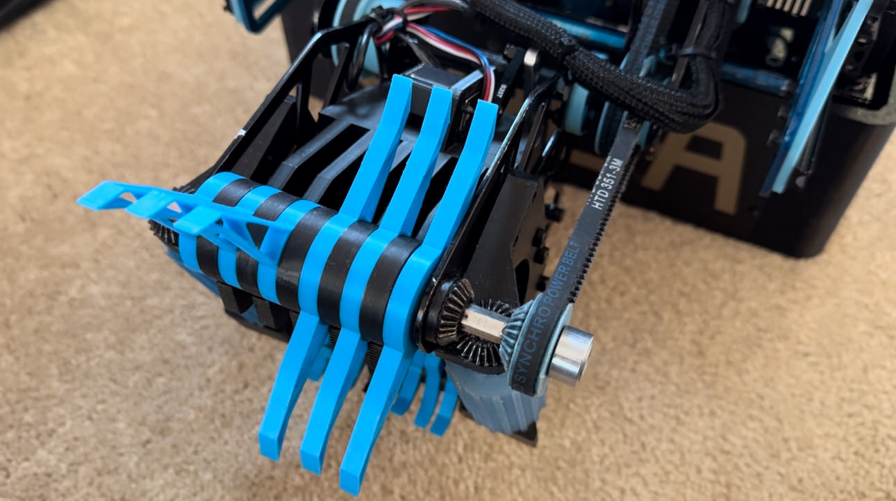 Open source intake system on robot
